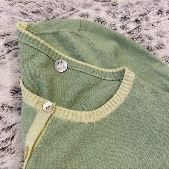 Margaret O’Leary Green on Green Cardigan - Size Small - Picture 5 of 5